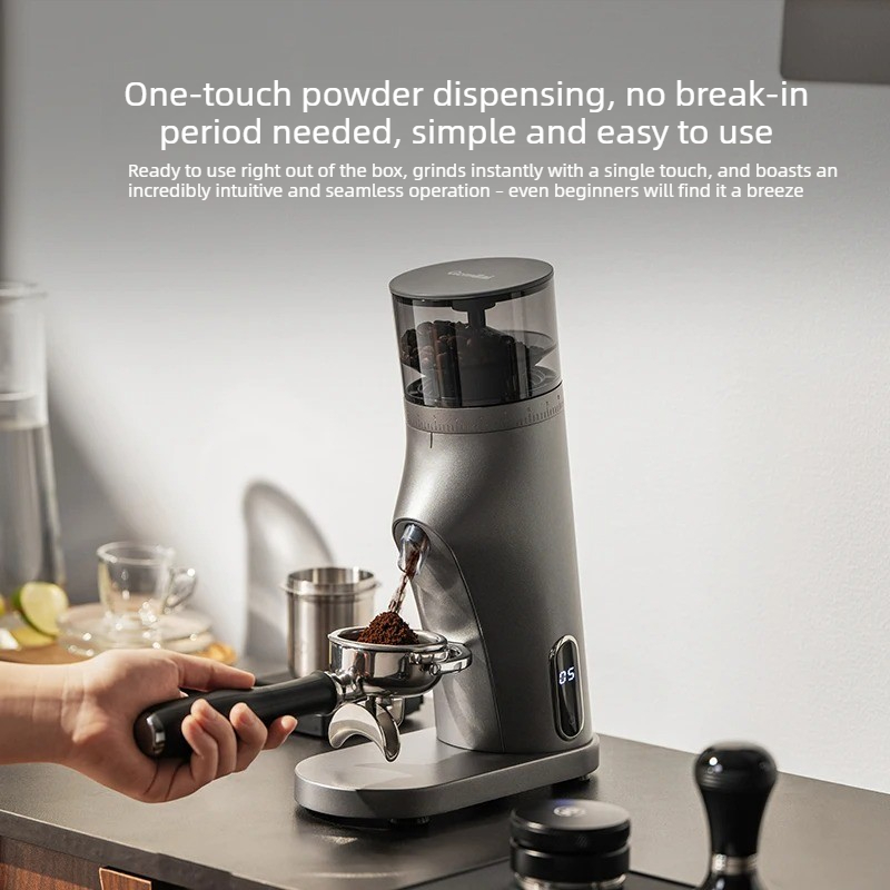 Coffee Grinder Burr Flat - Gemilai 9010C 220V 150W Elektrikli Kahve