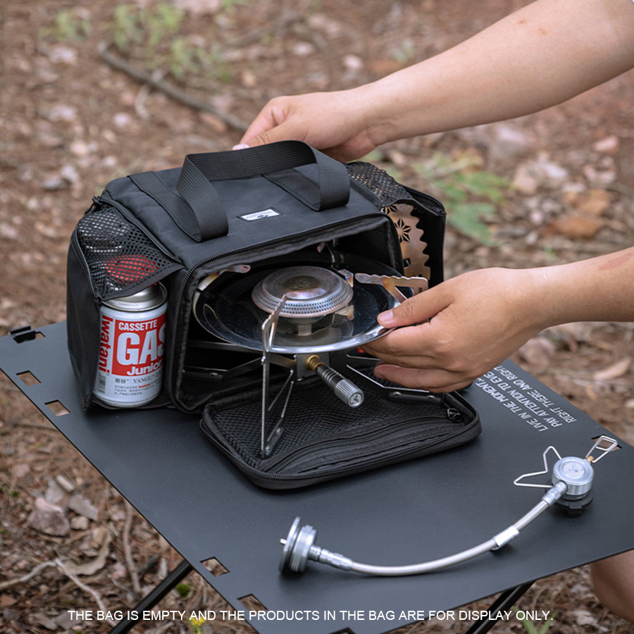 Coffee Equipment For Camping - Küçük Kasetli Ocak Gaz Tüpü Çantası