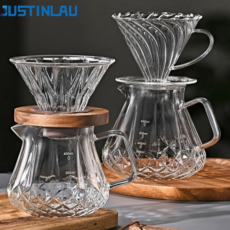 Espresso Shot Glass - JUSTINLAU El Damlatmalı Kahve Demliği Seti