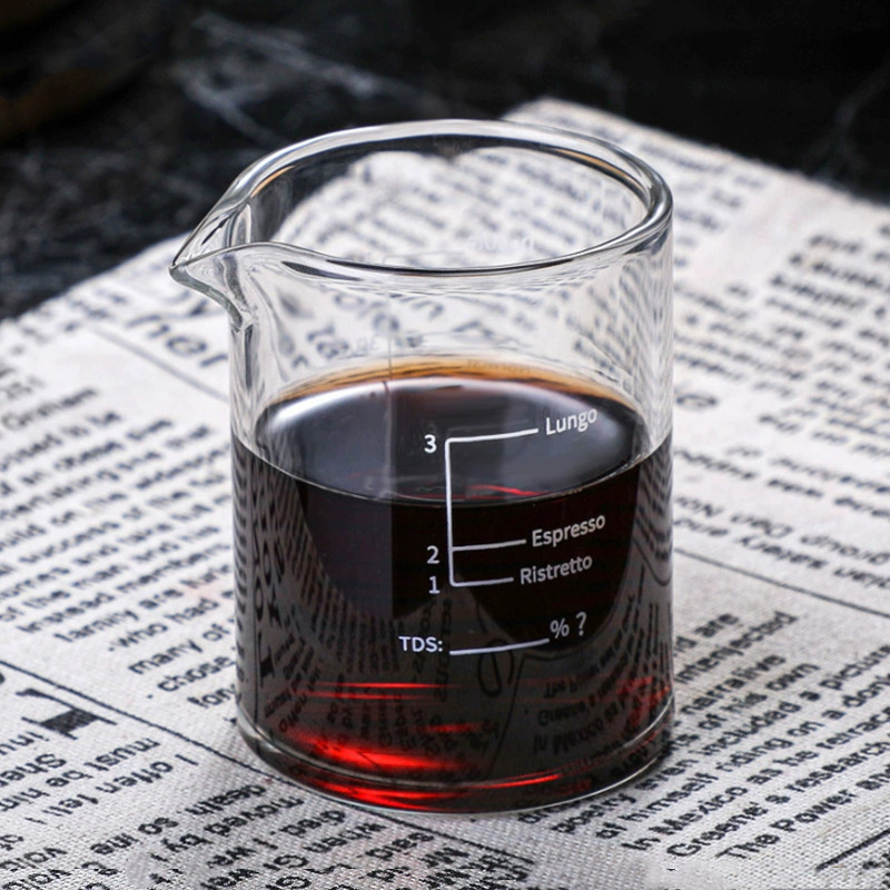 Espresso Shot Glass - 100 ml/3,38 oz Espresso Ölçü Kabı,