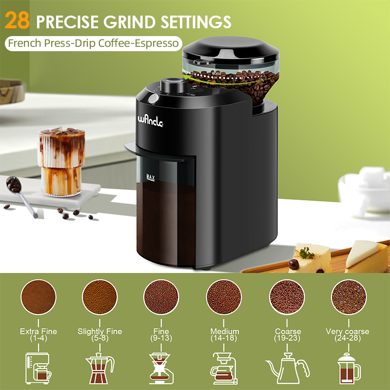Wancle Elektrikli Çapak Kahve  - Coffee Grinder Burr Flat incelemesi ve fiyatı