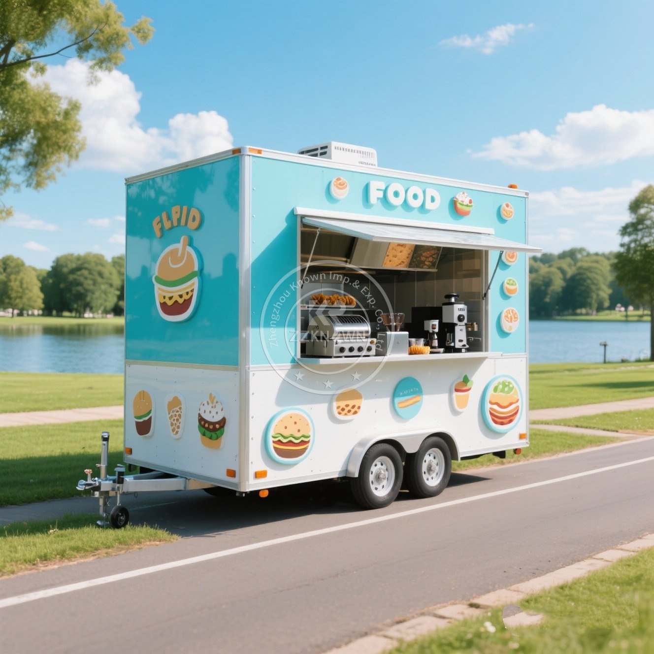 Gıda Römorku Kamyon Dondurma K - Coffee Van Equipment incelemesi ve fiyatı
